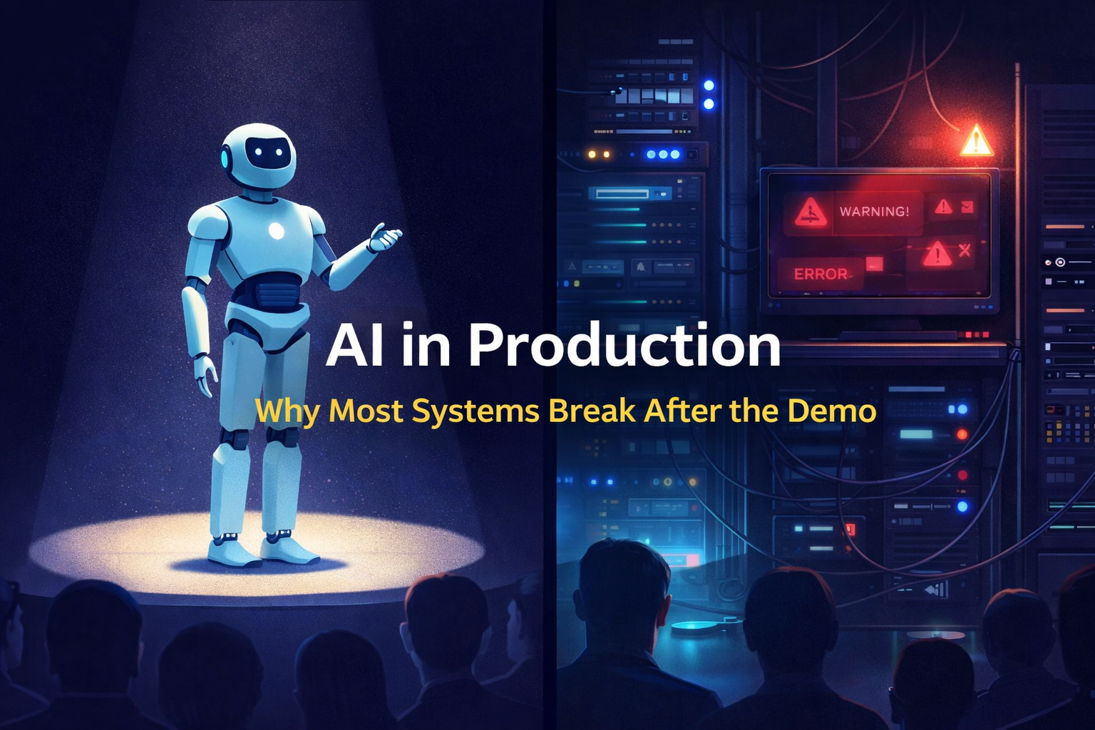 Read more about the article AI in Production: Why Most Systems Break After the Demo