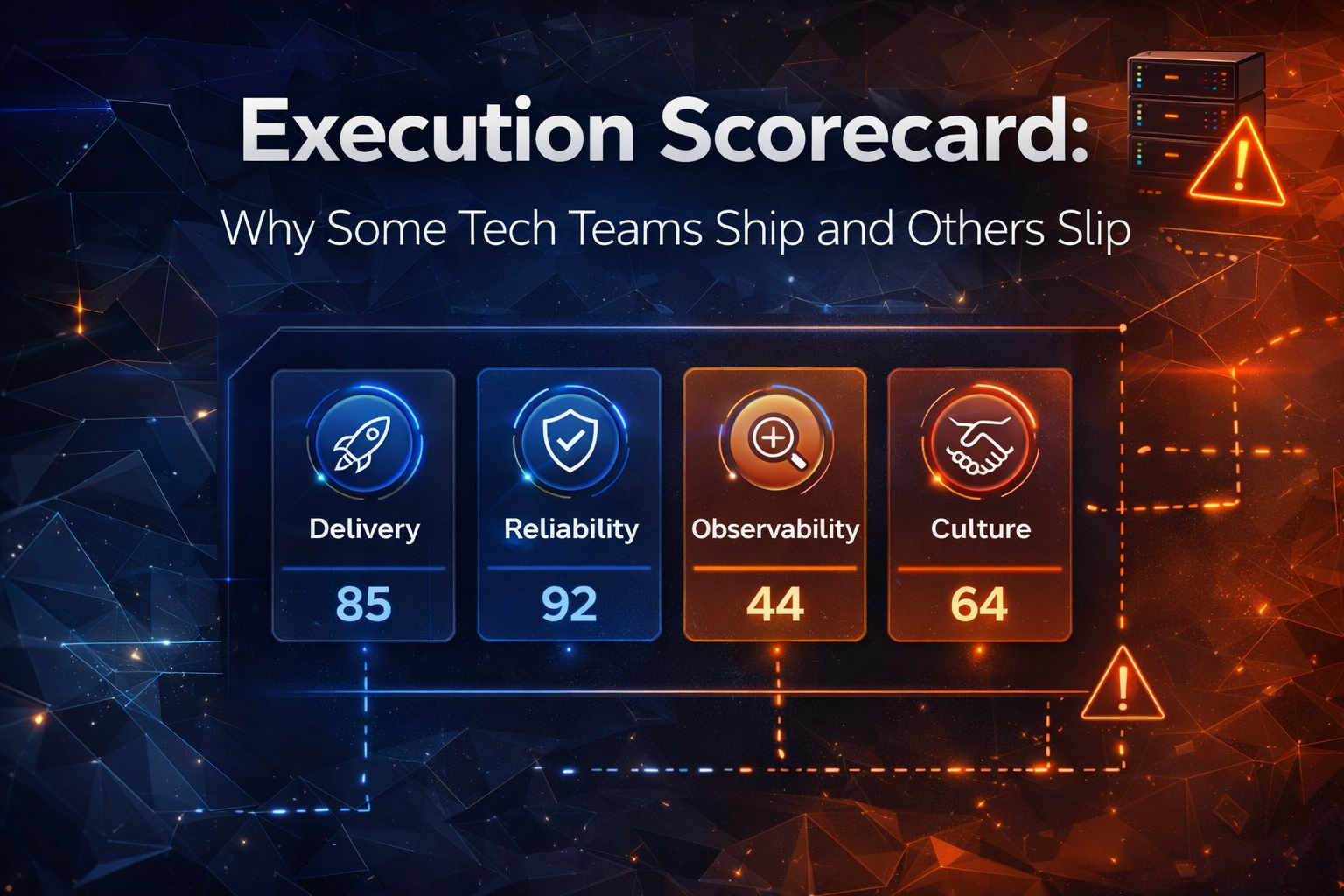 You are currently viewing Execution Scorecard: Why Some Tech Teams Ship and Others Slip