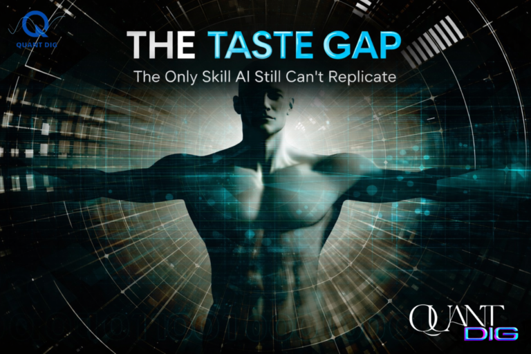 Read more about the article The Taste Gap: The Only Skill AI Still Can’t Replicate