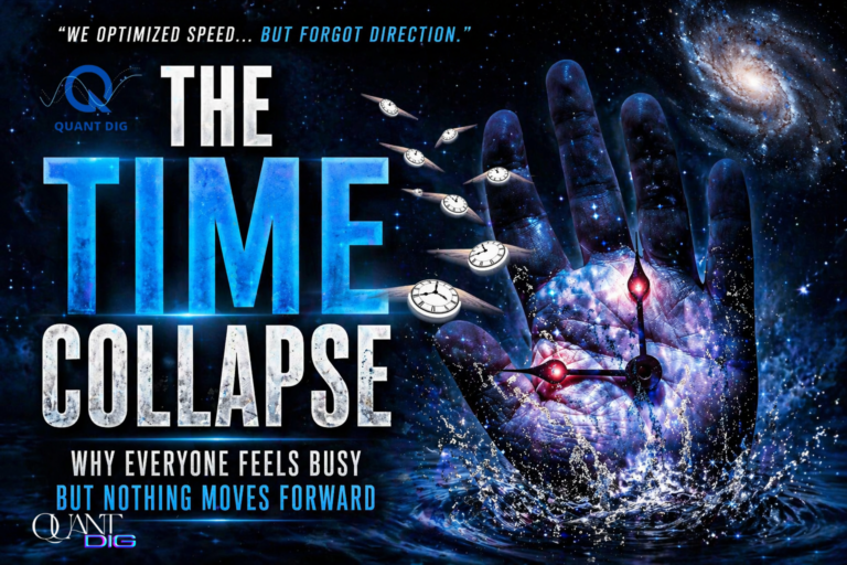 Read more about the article The Time Collapse: Why Everyone Feels Busy But Nothing Moves Forward