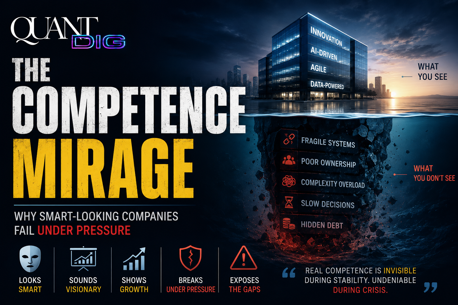 You are currently viewing Why Smart-Looking Companies Fail Under Pressure