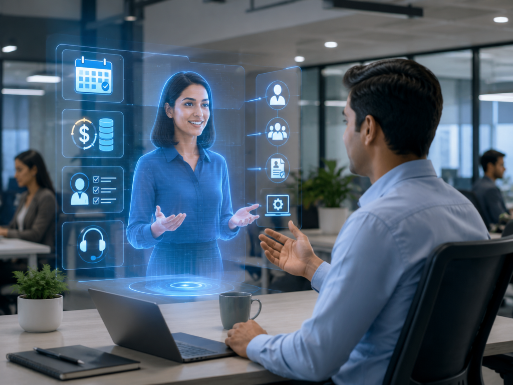 AI agent supporting employees with HR and onboarding queries